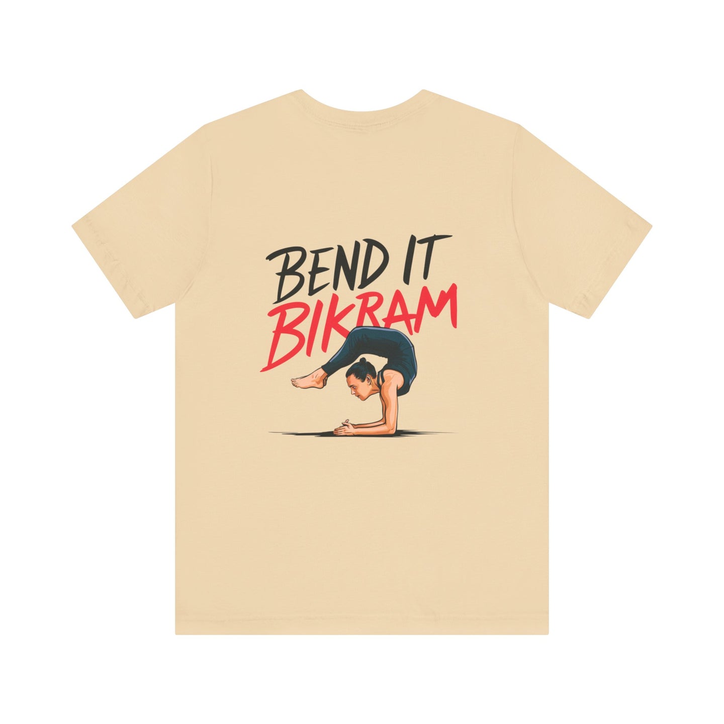 Yoga Tee "Bend It Like Bikram"